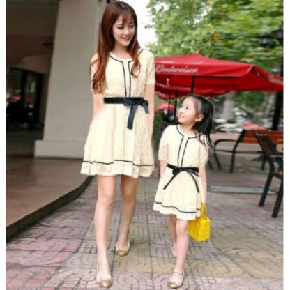 dress ibu anak