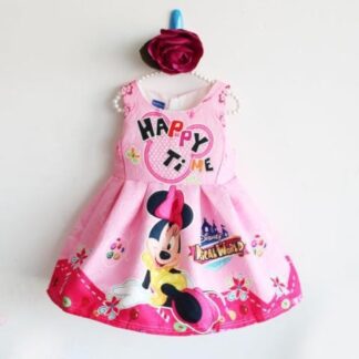 dress minnie mouse anak