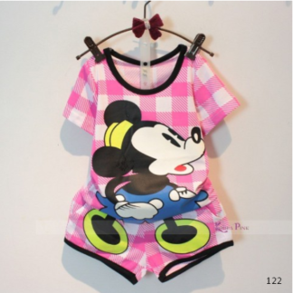 setelan anak minnie mouse