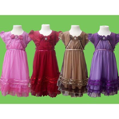 Dress pesta anak fashion