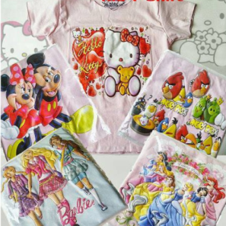 baju kaos anak hello kitty