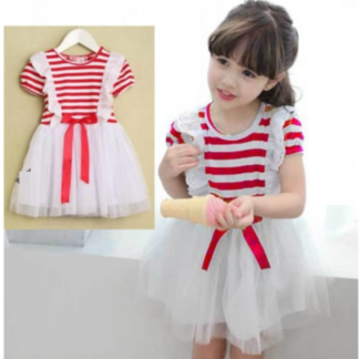 dress anak garis garis